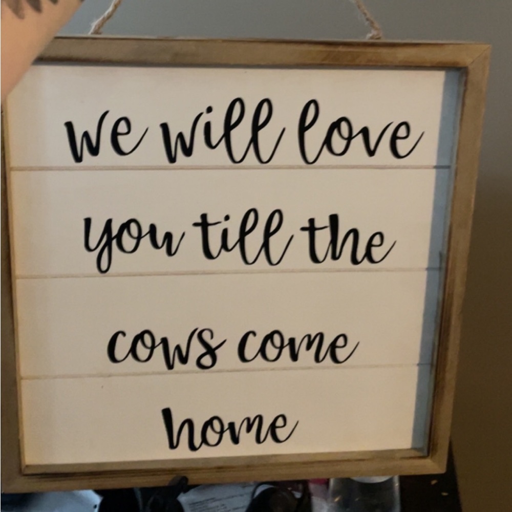 Nursery sign western